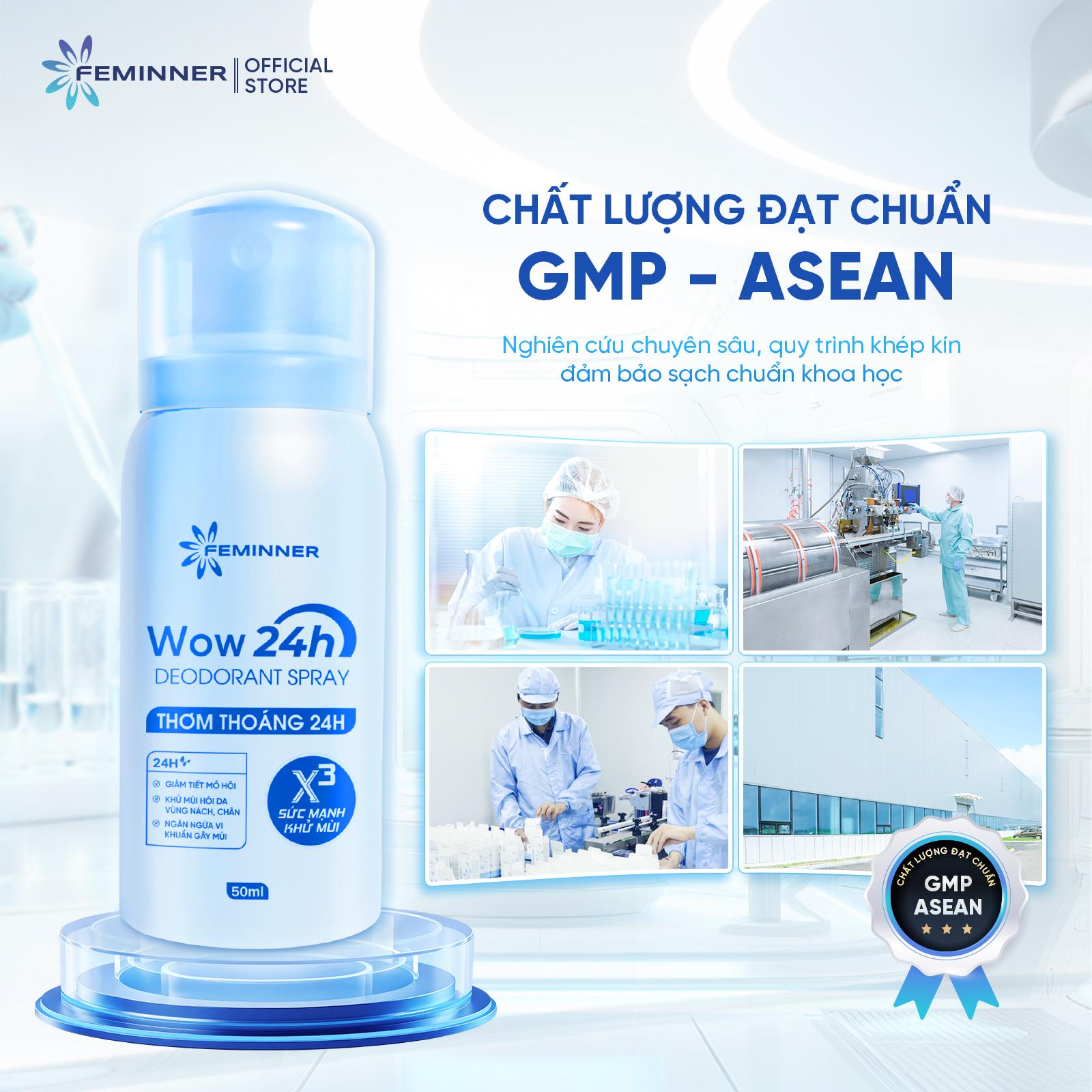 Xịt Khử Mùi Wow 24h Deodorant Spray 50ml - Ảnh 8